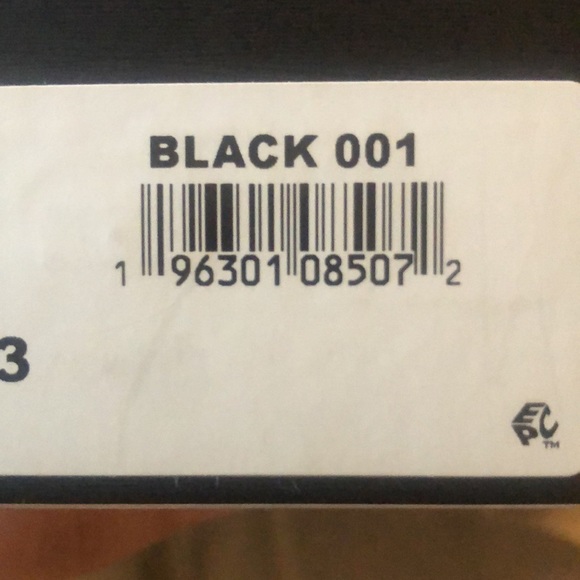 Nine West Reina Black Leather Stiletto sandal size 8 - Picture 10 of 10